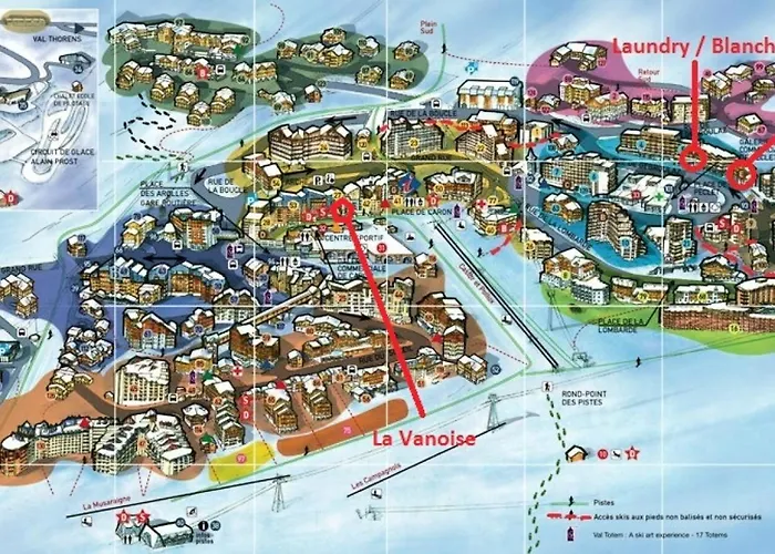 Vanoise - Location: Pour 4 En Plein Centre De La Station Mae-9107 Daire *